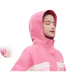 Hello Kitty Girls' Windbreaker Children's Jacket Spring And Autumn Windproof Coat Fleece Three-In Jacket for Older Kids 008 Purple 110