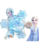 Disney Sand-Blowing Bracelet, Elsa Princess Spinning Top, Girls' Toy, Slap Bracelet, Girls' Birthday Gift