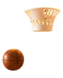 AoZhiJia Children's Educational Toy, Boys And Girls Electric Basketball Machine, Marble Game Machine, Parent-Child Board Game, Birthday Gift, Blue