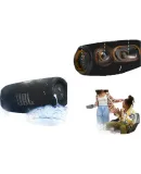 JBL CHARGE5 Shockwave 5WIFI Bluetooth Speaker, Portable Waterproof Outdoor Speaker, Desktop Subwoofer, Recommended New Year Gift, Black
