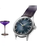 SEIKO Watch Presage Navigator Series Cocktail Automatic Mechanical Men's Wristwatch SRPK15J1 Birthday Gift