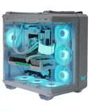 ASUS TUF GAMING GT502 Unlimited Edition Case, Full View without Pillars/ATX Motherboard/Double Compartment Design/Tool-Free Disassembly