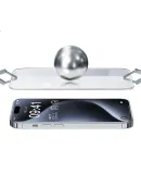 Baseus Corning Film for Apple 15 Pro Max Tempered Glass Film for iPhone 15 Pro Max Phone Film Dustproof Anti-fall Anti-fingerprint HD Film Dust-free Warehouse || Enhanced Version