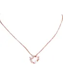 Disney Butterfly Promise Silver Necklace for Women, Runaway Princess Butterfly Chain, Collarbone Chain, Elegant New Year Gift