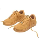 Warrior Men's White Shoes Men's Spring and Autumn All-match Casual Shoes Breathable Sports Board Shoes Men