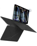 RBP Compatible IPad 11 Protective Case, 10th Generation Tablet Cover, K-Fold New Generation Magnetic Double-Sided Clip, Slim Anti-Bend Multi-Angle Horizontal And Vertical Support Portable - Black
