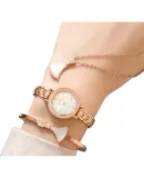 Forty Thousand Kilometers Women's Fashionable and Compact Trendy Student Quartz Waterproof Ladies Watch for Qixi Festival Valentine's Day Back to School