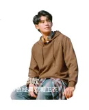 Baleno Hooded Sweatshirt for Men, Spring And Autumn Fashion Trendy Simple Oversized Hoodie, Loose Casual Solid Color Pullover for Me