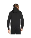 NIKE Men's Winter Hooded Jacket, Fleece-Lined for Warmth, Casual Sportswear, BV2646-010 Black XL