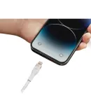BELKIN Apple Data Cable, PD Fast Charging, Type-C to Lightning Charging Cable, MFi Certified, IPhone Charging Cable, 1 Meter Black Braided, CAA004