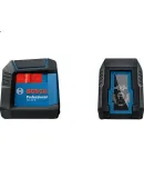 BOSCH Green Light Two-Line Level, High-Precision Line Marker, IP55 Protection, 15 Meters, GLL50G