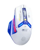 INPHIC IN9 Wireless Gaming Mouse Wired Bluetooth Tri-Mode Right-Handed RGB Lighting for CSGO, PUBG, LOL, Esports, Macro, Desktop, Laptop, 10000 DPI (Gray)