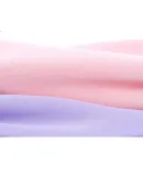 Disney Children's Sportswear Set, Girls' Spring And Autumn Outfit, Kids' Baby Jacket Two-Piece Set, Children's Clothing, M20231 Purple, Size 160