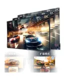 UGREEN Type-C to DP1.4 Cable, Thunderbolt 4/5 Converter, USB-C Adapter, 8K60/4K240/165Hz Screen Mirroring, Compatible with MacBook Air Laptops, 1m