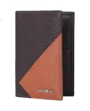 Samsonite Men's Business Card Holder, Multifunctional Leather Wallet, Gift Box, Birthday Present for Men, TK6