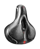 J.Sir Bicycle Seat, Mountain Bike Shock-Absorbing Thickened Saddle, Universal Comfortable Cushion for Bicycles, Cycling Accessory