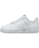 NIKE NIKE Skateboarding Shoes for Women, Air Force One AF1 AIR FORCE 1 Sneakers, FB8251-100 White, Size 37.5