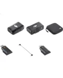 DJI DJI Mic 2 (One Transmitter One Receiver), Professional Sound Wireless Microphone, Live Streaming Noise Reduction Microphone, Mobile Phone Camera One-To Lavalier Microphone