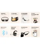 EDIFIER Comfo Run Open-Ear Bluetooth Headphones, Upgraded Bone Conduction And Air Conduction, Sports Earphones, Wireless Headphones, for Running And Cycling, Starry Black