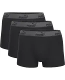 PUMA Men's Underwear, Basic Style, 95% Cotton, Breathable Sports Boxer Briefs, 3-Pack