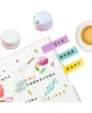 3M Sticky Notes, Memo Pads/Note Paper/Notepad/Notebook, Office Supplies, School Stationery, Colorful Flowers, 5-Color Sticky Notes with Pull-Out Labels, 688MC-3