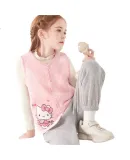 Hello Kitty Children's Vest Autumn Wear Pure Cotton Girls' Tank Top Baby Inner Wear Undershirt Outerwear 513090 Pink 160