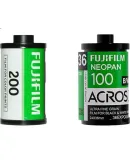 FUJIFILM Light Gathering Camera Film Gift Box: C200 Color Film + 135 Black And White Film, Camera Film Gift Box, Vintage Light Gathering Journey Set, Double Film Gift Box