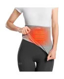 Li-Ning Waist Warmer, Belly Protection, Cold Prevention, for Men And Women, Abdominal Warming, Autumn And Winter, Anti-Cold, Navel And Stomach Thin Warm Waist Belt