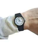 Casio (CASIO) Small Black Watch, Unisex Student Watch, Suitable for Civil Servants' Exams And College Entrance Exams, Quartz Watch MQ-24