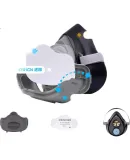 3M 3200 Dust Mask Respirator for Industrial Dust, Grinding, Particulate Protection, Renovation And Cement Work with 3 Filter Pads 3250D, 1 Set