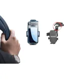 PHILIPS Car Phone Holder, Car Phone Mount, Navigation Suction Cup Dashboard Mount, Windshield And Center Console Mounting Bracket 2106