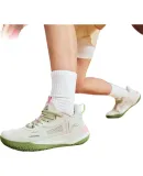 PEAK Taiji Youxia 2.0 Women's Basketball Shoes, Spring And Autumn Soft-Soled Shock-Absorbing Practical Basketball Shoes, Women's Sports Shoes DA410028