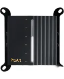 ASUS ProArt Creative Realm PA420 Water-Cooled CPU Cooler, System Monitoring Light Strip, Enlarged Square Copper Base, 14cm Industrial Fan, Black Myth: Wukong PC Build