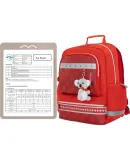 Samsonite (Samsonite) Koala Student Backpack, Children's Shoulder Bag, Girls' Stylish Backpack, Lightweight, Reduced Burden, Large Capacity, for Grades 1-3, TU6