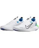 NIKE Men's Cushioned Running Shoes, FREE RN FK NEXT Sneakers, FB1276-104, White Blue Green, Size 42