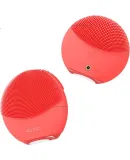 FOREO Luna Electric Facial Cleansing Device LUNA 4 Mini, Efficient Deep Cleaning, Transparent Cleansing Device, Facial Washing Tool for Wife, Ethereal Purple