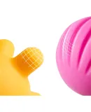 Pelota de toque para bebé Dimoarch, pelota sensorial para bebé, pelota de entrenamiento de agarre, pelota de goma de goma blanda masticable, juego de 8 piezas
