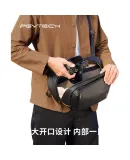 PGYTECH Camera Bag OneGoV2 Shoulder Bag, Dandelion Photography Bag, Mirrorless Camera Backpack, Lens Inner Bag, Crossbody DSLR Camera Bag, Waterproof Travel Portable Bag, Obsidian Black 6L