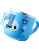 Disney Children's Milk Cup, Training Cup, Stainless Steel Cup for Kids, Baby Sippy Cup, Specialized for Kindergarten And School Use, Drinking Practice Cup