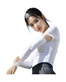 Li-Ning (LI-NING) Ice Silk Sun Protection Arm Sleeves for Men And Women, UV Protection Cooling Arm Sleeves, Cycling Arm Guards