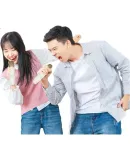 EDIFIER TU52 Wireless Portable Microphone UHF Adjustable Frequency Wireless Mic with Receiver for Outdoor Karaoke, Home KTV, Conference, Speech Hosting Cloud Rock White