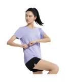 361° Women's Running Outfit, Summer Clothing New Style, Casual Short-Sleeve Shorts Two-Piece Set, 662414001H-4