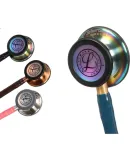 3M Dual-Sided Medical Stethoscope 5803 for Doctors, Adults and Children, 3rd Generation, Fetal Heart Monitor, Maternity, Pediatric, Black Edition, Imported from USA