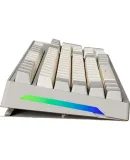 Acer Wireless Bluetooth Keyboard Type-C Charging True Mechanical Feel Laptop Tablet IPad Universal Keyboard Yellow And Gray Color Combination OKW219