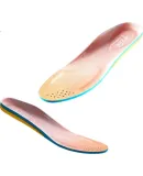 ANTA Sports Insoles for Men, Shock-Absorbing, High-Elasticity, Breathable, Sweat-Absorbing, Non-Slip, Youth Shock-Absorbing Foot Protection Insoles for Wome