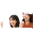 DISNEY Karaoke Microphone Speaker All-In Wireless Bluetooth Speaker Xiaodu Smart Voice Outdoor Portable Children's Toy Birthday Gift Box for Boys And Girls, MK30 Strawberry Bear