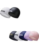 Arena (Arena) 3D Silicone Swim Cap, Waterproof, Unisex, Highly Elastic, Comfortable, Casual Semi-3D Swimming Cap, ECN4201 Black