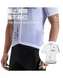 Li-Ning Cycling Jersey Short-Sleeve Top for Men, Summer Bicycle Quick-Dry Short Sleeve, Breathable Sweat-Wicking, for Road And Mountain Bikes