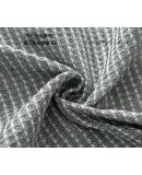 AVIVI Tablecloth, Fabric Cotton Linen Round Table Cover, Square Desk Cloth, Coffee Table Cover, Table Cover, Dust-Proof Cover, 90*90 Honeycomb Patter