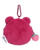 Disney Strawberry Bear Smiley Coin Purse Earphone Case Pendant Creative Keychain Surprise Gift for Classmates And Girlfriends Back to School Present